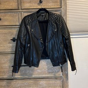 Top shop leather jacket